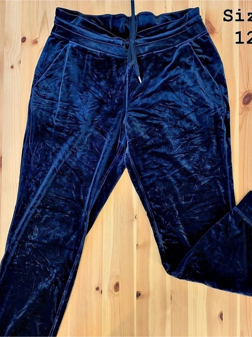 Lululemon Ready to Crush High-Rise Velour Jogger Black Size 12